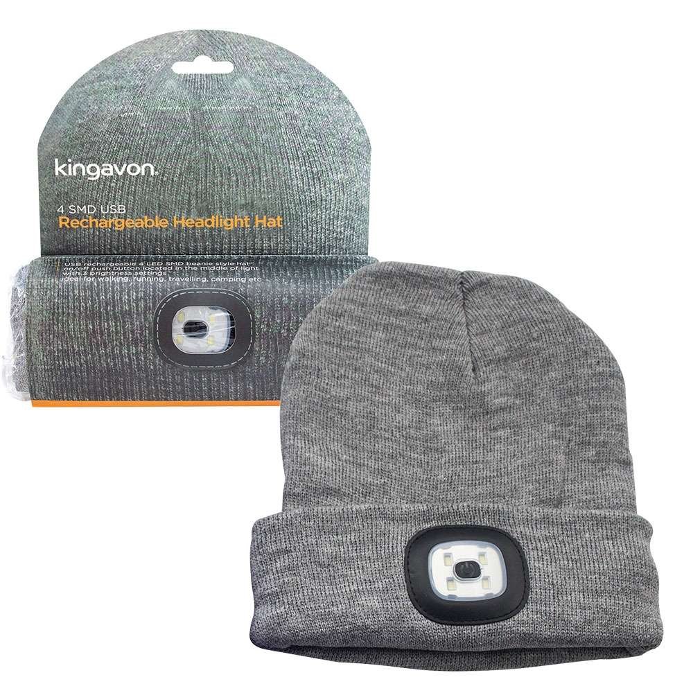 kingavon rechargeable headlight hat