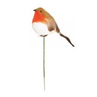 Sincere Floral Fat 'Reggie' Robin Pick 18cm