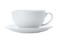 Maxwell & Williams White Basics Cappuccino Cup & Saucer 320ml