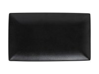 Maxwell & Williams Caviar Black Rectangle Platter 27.5 x 16cm