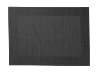 Maxwell & Williams Table Accents Wide Border Placemat 45 x 30cm Charcoal