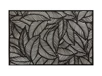 Maxwell & Williams Table Accents Cut-Out Placemat 45 x 30cm Leaf Black