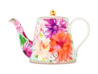 Maxwell & Williams Teas & C's Dahlia Daze Teapot with Infuser 500ml Sky