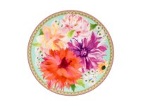 Maxwell & Williams Teas & C's Dahlia Daze Coupe Plate 19.5cm Sky