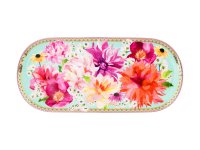 Maxwell & Williams Teas & C's Dahlia Daze Platter 33 x 15cm Sky