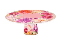 Maxwell & Williams Teas & C's Dahlia Daze Footed Cake Stand 28cm Pink