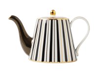 Maxwell & Williams Teas & C's Regency Teapot with Infuser 1lt Black