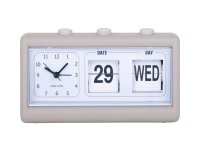 Karlsson Alarm Clock Data Flip - Dark Grey