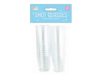 Pop Disposable Plastic Shot Glasses - 30 Pack