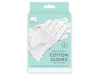 Foverever Beautiful White Cotton Gloves - 2 Pack