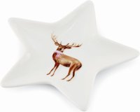 Cooksmart Christmas Stag Teabag Tidy