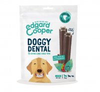 Edgard & Cooper Vegan Doggy Dental Chews Mint & Strawberry (Pack of 7) - Large