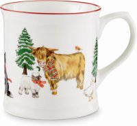 Cooksmart Christmas On The Farm Tankard Mug