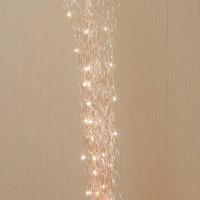 Premier Decorations Lit Twigs with 45 Warm White LED 1M - Rose Gold