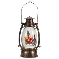 Three Kings SnowSwirl Santa Lantern - Assorted