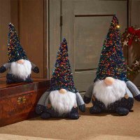 Three Kings Seasonal Plush Decor GlamJonk Large - Navy