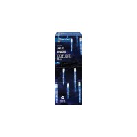 Premier Decorations 24 Chaser Icicle Lights with 72 LED - Blue