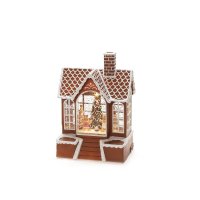 Konstsmide LED Water Lantern - Christmas Gingerbread House