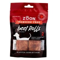 Smart Garden Rawhide Free 2 Beef Rolls - 120g