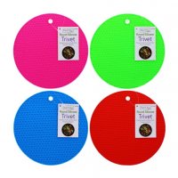 Fig & Olive Round Silicone Trivet