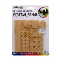 Jiating Protective Felt Pads 38 Assorted Self Adhesive Pads