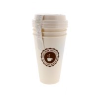 Fig&Olive 3 Pack Reusable Coffee Cups