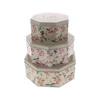 Fig&Olive 3pc Cake Tin Storage Box