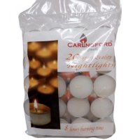 Carlingford Candles 8hr Tea Lights - 20pk