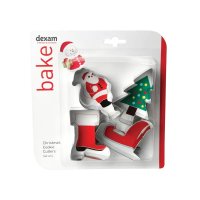 Dexam Bake Christmas Cookie Cutters (Set of 4)