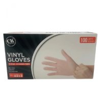 CK Vinyl Gloves Large Powder Free - 100pk