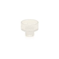 Premier Decorations 7cm Glass Tealight Holder - Clear