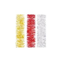 Premier Decorations Chunky Tinsel 2M x 10cm - Assorted