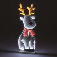 SnowTime Infinity Standing Cute Reindeer 60cm