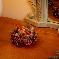 Three Kings Festive Natural Decor Three Kings Solo Candle Holder