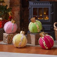 Three Kings Léger Décor CandyBoule 25cm - Assorted