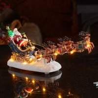 Three Kings Christmas Village Up, Up & Away! SleighScene