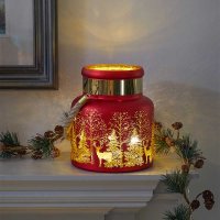 Three Kings Wonderland Lantern - Ruby