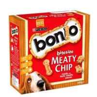 Bonio Meaty Chip Bitesize Dog Treats  - 400g