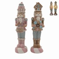 Straits LED Gingerbread Nutcracker 37cm - Assorted