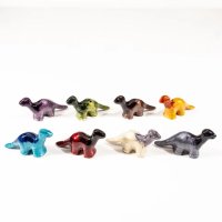 *Tilnar Art Coloured Mini Nessie the Dinosaurs 5cm - Assorted