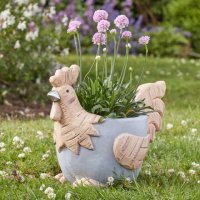 Smart Garden Woodstone Rooster Planter