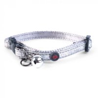 Smart Garden Zoon Wonderlust Silver Bling Cat Collar