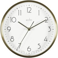 Acctim Ava Wall Clock - Gold