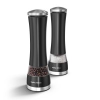 Morphy Richards Electronic Salt & Pepper Mills Black