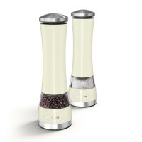 Morphy Richards Electronic Salt & Pepper Mills Cream