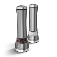 Morphy Richards Electronic Salt and Pepper Mills Titanium