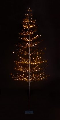 Premier Decorations Tree with 240 Warm White Micro LED 1.5M