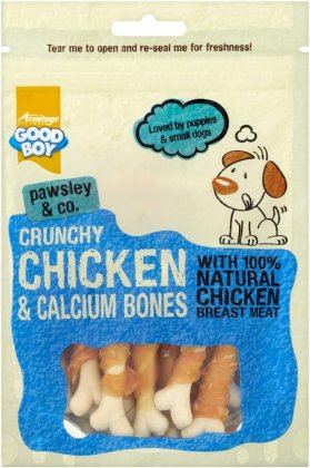 Good Boy Crunchy Chicken & Calcium Bones - 100g