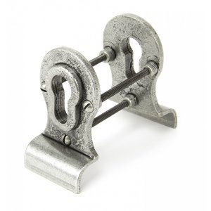 Pewter 50mm Euro Door Pull (Back to Back fixings)