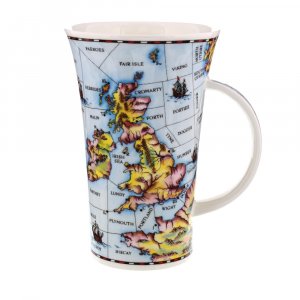 Dunoon Glencoe Shape Fine Bone China Mug - Shipping Forecast